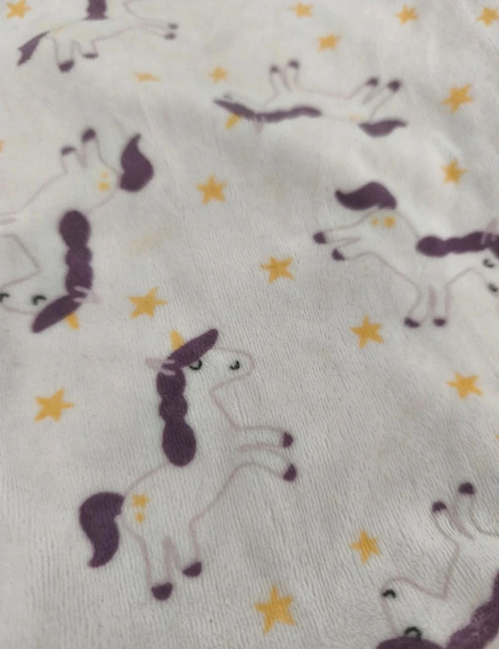 🦄🤍 unicorn print velvet pajamas - 18 months 🤍🌸 – photo 2